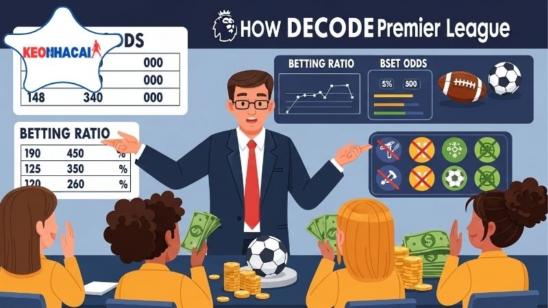 Giải mã kèo ngoại hạng anh - Dự đoán chính xác tỷ lệ cược 